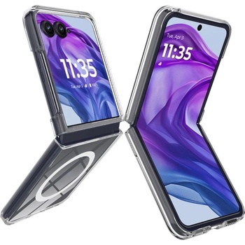 Motorola Razr 60 Ultra 5G Magnetic Case TPU+Acrylic / MagSafe Удароустойчив Калъф и Протектор