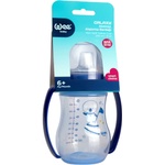 Wee Baby Преходна чаша с дръжки Wee Baby - Galaxy, PP, 250 ml, синя (754) - baby