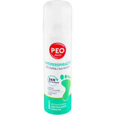 Peo antipersperiant deo spray nohy 150 ml