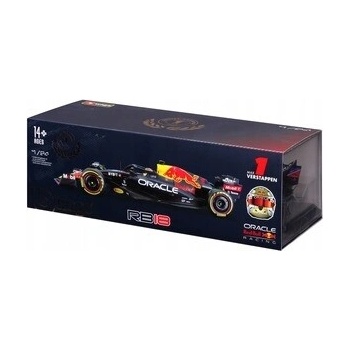 Bburago Formula F1 Oracle Red Bull Racing RB182022 nr.1 Max Verstappen with driver 1:24