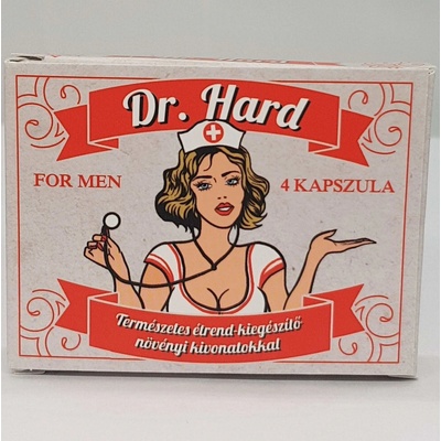 Dr. Hard for men prírodný výživový doplnok pre mužov 4 ks
