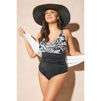 Image 1 of Astratex Вталяващ цял бански костюм Noir Blanc (PL2614)