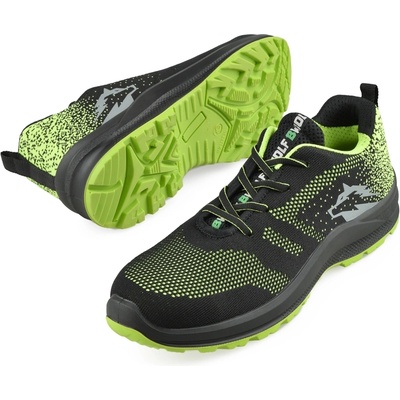 B-Wolf Защитни работни обувки show s1 | Зелен (503401)