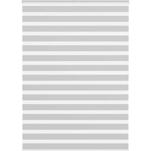 vidaXL Зеброва щора 155x200 см Ширина на плата 150, 9 см Полиестер (4014480)