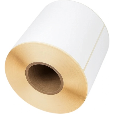 Termo etikety na kotúči 100x150 mm, 450 ks, dutinka 40 mm, biele, BPA free