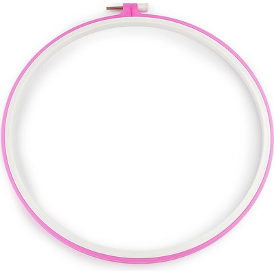 Vyšívací kruh plastový 2 Ø26,4 cm růžová 1 ks – Zboží Dáma