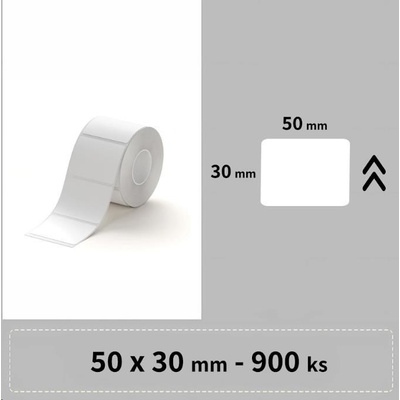 Niimbot T 1EA01204102 50 x 30 mm 900 ks Bílé pro K3