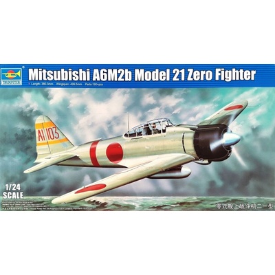 Trumpeter Mitsubishi A6M2b Zero Model 21 1:24