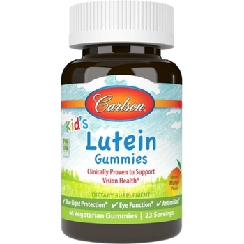 Carlson Labs Kid's Lutein Gummies [46 желирани бонбони] Манго