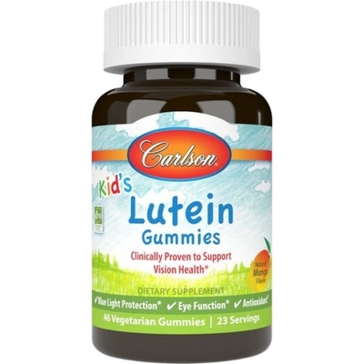 Carlson Labs Kid's Lutein Gummies [46 желирани бонбони] Манго