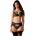 Obsessive Nightly Blue 3-pcs Set Black M/L