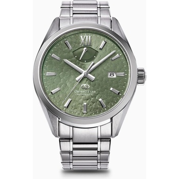 Orient Star RE-BX0006E M34 F8 Date Мъжки часовник - Автоматичен, Многослоен Зелен Циферблат, 40мм, Резерв 60ч, 100м Водоуст