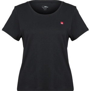 Bergfreunde Дамска тениска Bergfreunde Women's Hemp30 Bergfreunde Tee Patch T-shirt - Black - размер XS (916-4632-0111)
