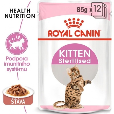 Royal Canin Kitten Sterilised Gravy 85 g