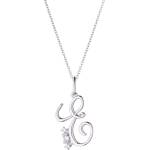 Silenti Jewelry Сребърно колие "Е