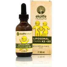 Ekolife Natura Lipozomální Vitamín D3 kapky 60 ml