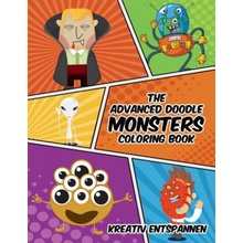 Advanced Doodle Monsters Coloring Book