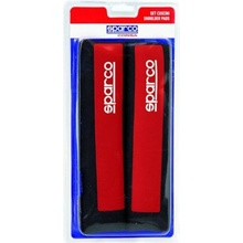 Sparco Návleky na bezpečnostní pásy červené