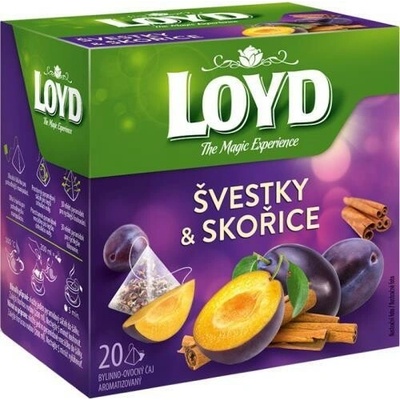 Loyd Tea ovocný čaj SLIVKY ŠKORICA 40 g