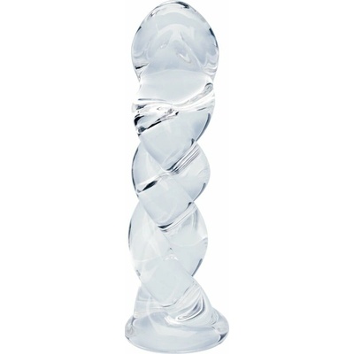 Clarity Seraphic Braid dildo z borosilikátového skla 15,2 x 3,9 cm