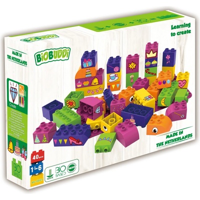 Конструктор Био Бъди - Образователни кубчета за момичета 40бр (bb0007)