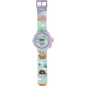 Lexibook Детски часовник Lexibook - Star Wars, Grogu, с прожектиране (DMW050SW) - ozone