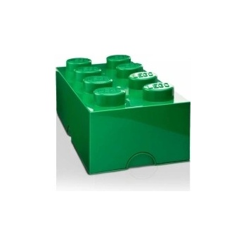 LEGO Storage box 8 tmavě zelená