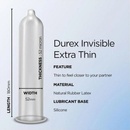 Durex Invisible Extra Thin Extra Sensitive 10 ks
