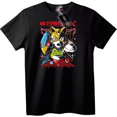 NOONEBRAND Тениска Star Fox Животински Отряд - 2XL, White