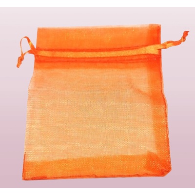 Dárkový látkový pytlíček oranžový
