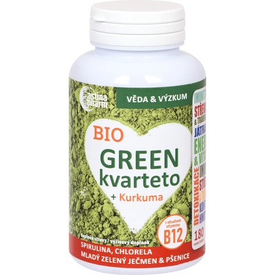Astina Green kvarteto s kurkumou 180 tablet