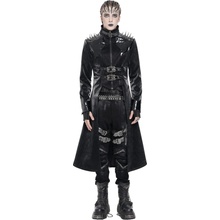 Devil Fashion kabát Punk Čierna