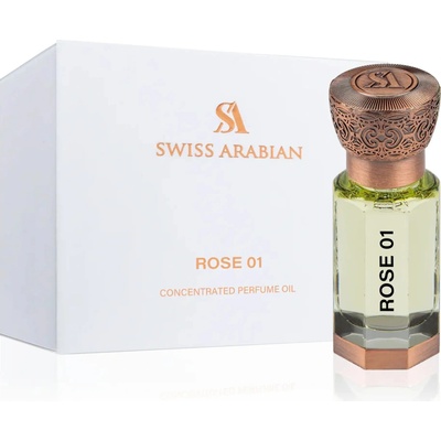 Swiss Arabian Secret Rose parfémovaný olej unisex 12 ml
