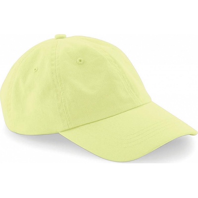 Beechfield Nízkoprofilová 6 panelová Dad Pastel Lemon