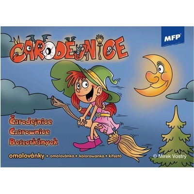 MFP Paper s.r.o. omalovánky Čarodějnice 5301185 – Hledejceny.cz