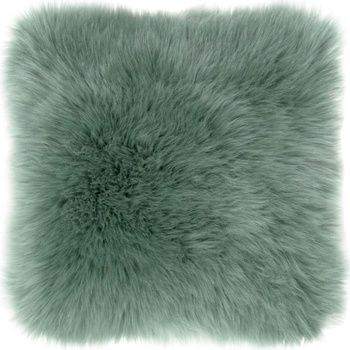 Tiseco Home Studio Zelený vankúš Sheepskin 45 x 45
