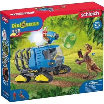 Schleich Игрален комплект Schleich Dinosaurs - Верижен камион (42604-65224)