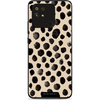 Mobiwear Glossy - Xiaomi POCO C40 - GA50G Černé puntíky
