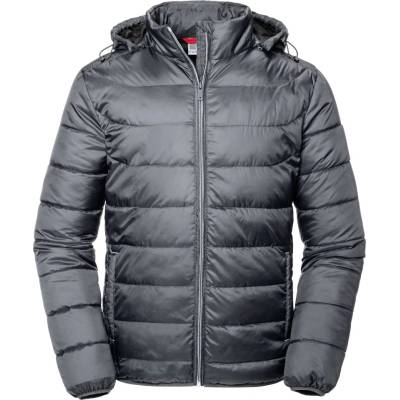 Russell Athletic 440M / Мъжко яке с качулка - желязно сиво M (10440Ml0702)
