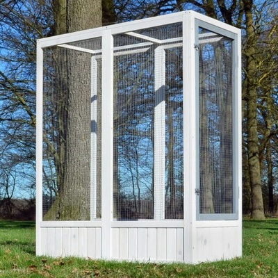 Prídavná voliéra, výbeh pre papagáje, koterec pre mačky - Luisa 310, 114x52x136cm.