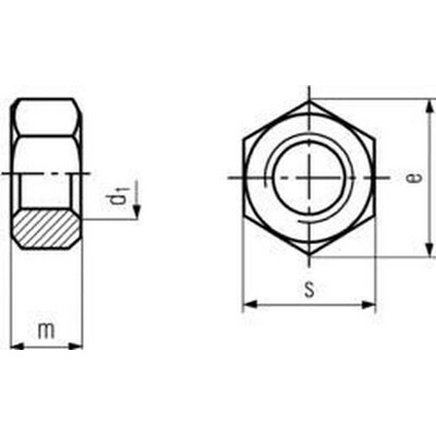 Killich matica M14x1.5 BEZ PÚ /6/ zn. /8/ presná šesťhranná DIN 934 [1 ks]