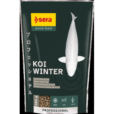 Sera koi Professional winter food-Храна за риби за хранене при температури под 12 градуса 500 гр
