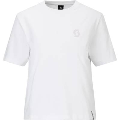 Scott Дамска тениска Scott Women's Tee Graphic S/S T-shirt - White (916-6371-0412)
