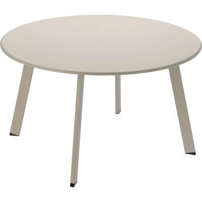 PROGARDEN KO-X99001180 Zahradní stůl kulatý 70 cm matná krémová – Zboží Dáma