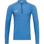Mammut Мъжка спортна тениска Mammut Tree Wool Thermal FL Half Zip Longsleeve Sport shirt - Tschiel Melange (217-0327-0311)