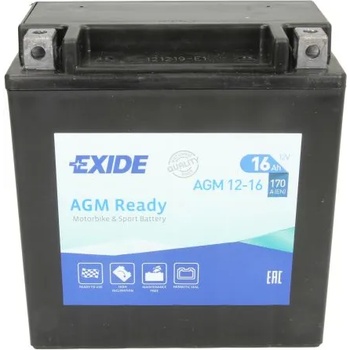 Image 1 of Exide 16Ah right+ YTX16-BS