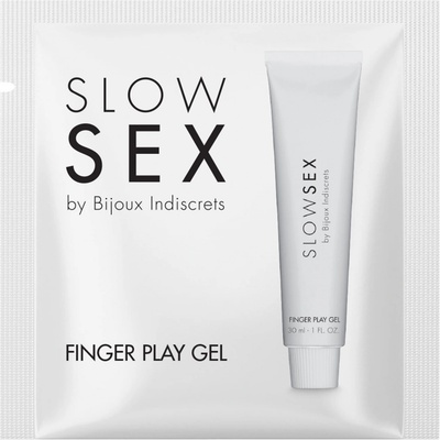 Bijoux Indiscrets Slow Sex Finger Play Gel Sachette 2 ml