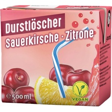 Durstlöscher višeň a citron 0,5 l