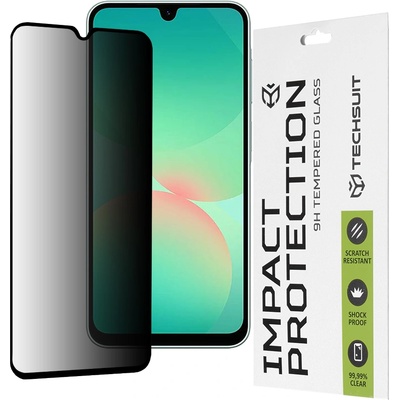Techsuit Протектор за Samsung Galaxy A26 5G - 111D Privacy Full Glue - черен