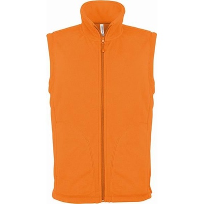 Kariban fleecová vesta Luca Orange
